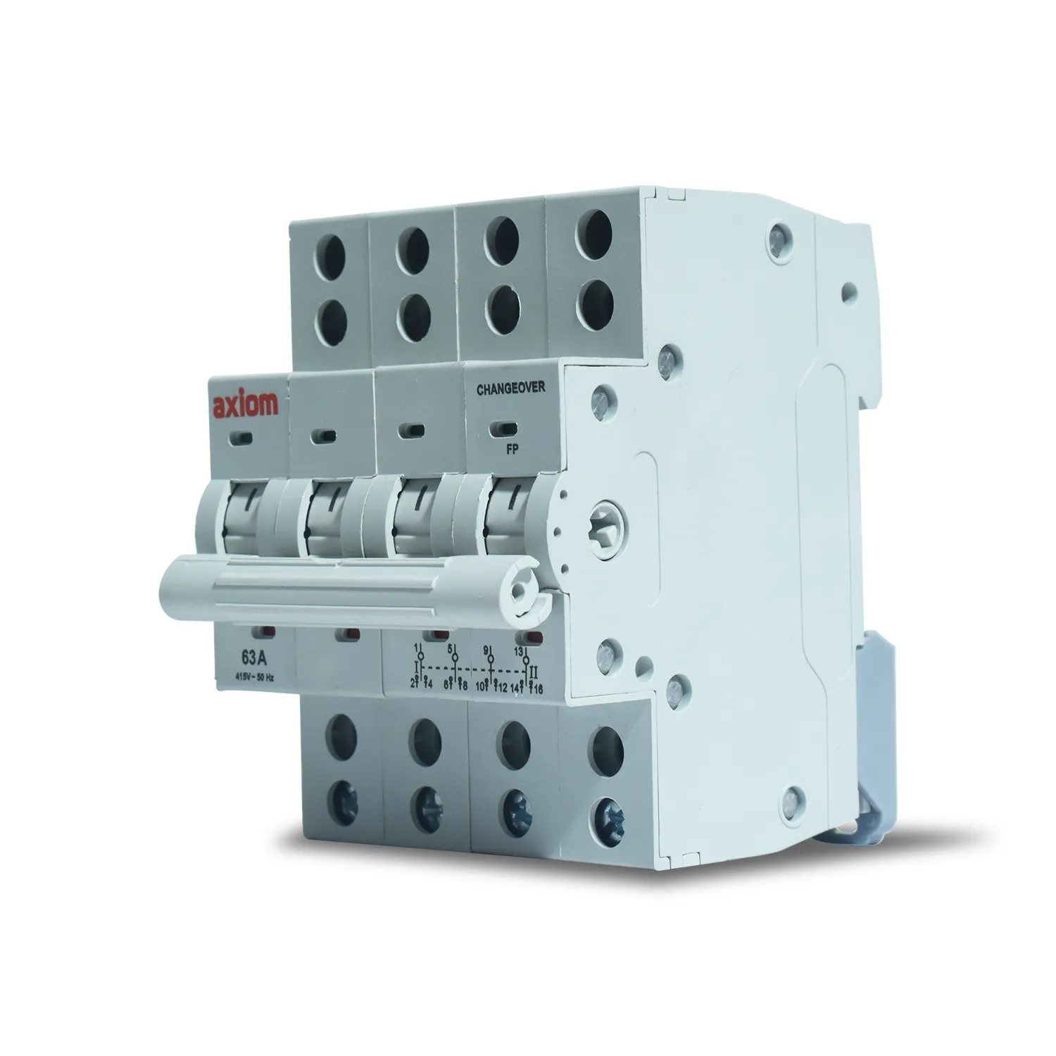 MCB Changeover Switch for efficient electrical power switching